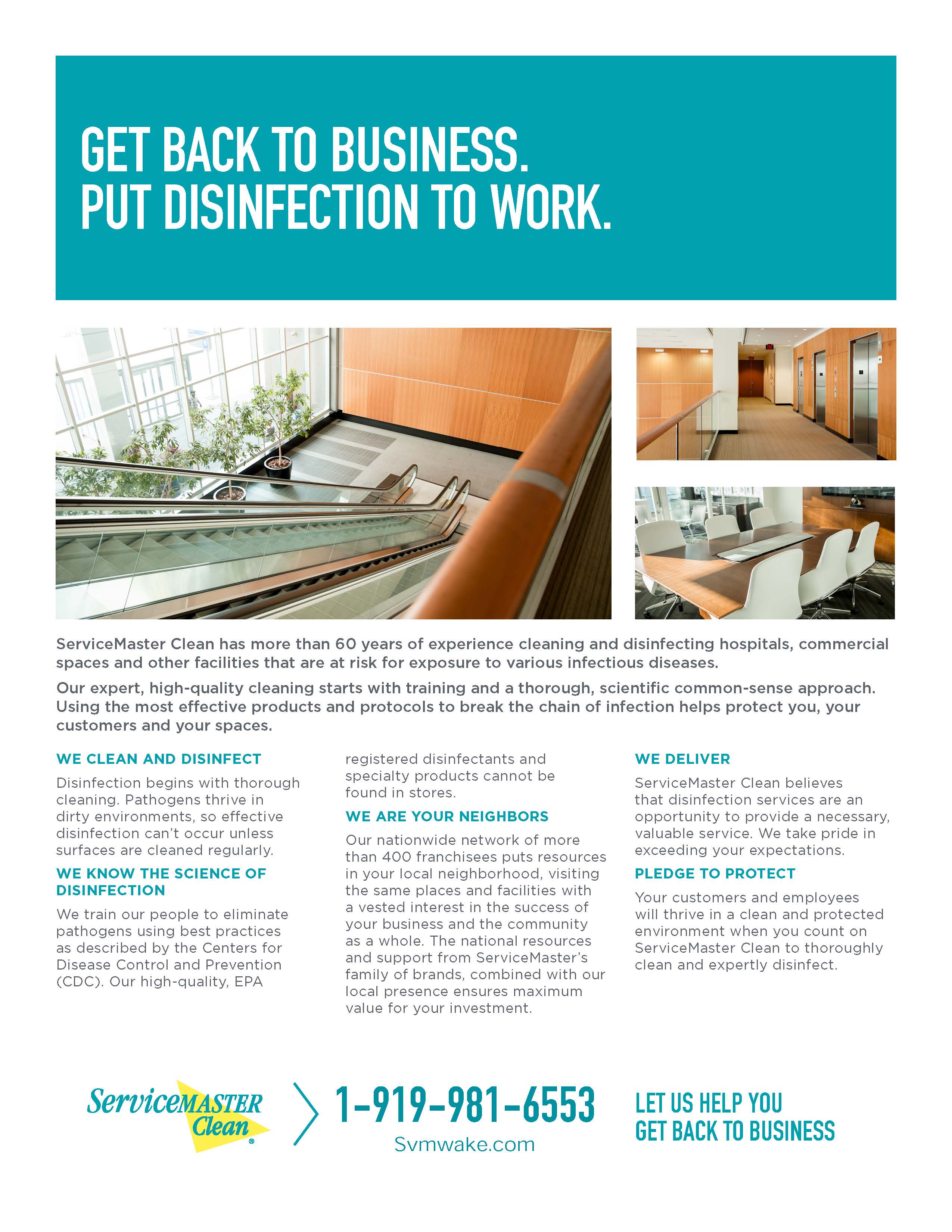 Service Master Clean Get Back to Business